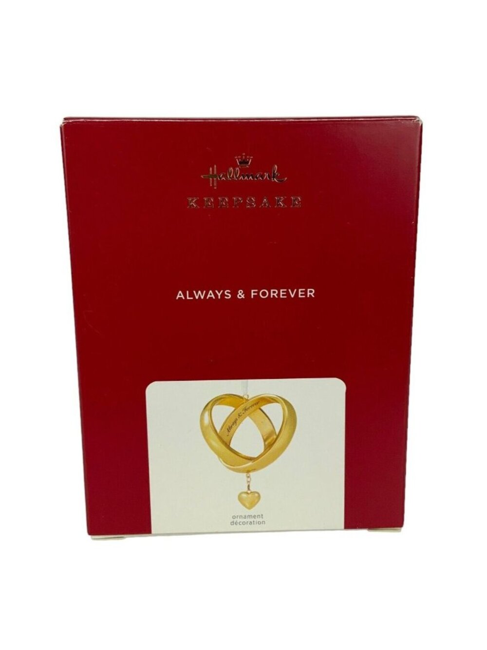 Hallmark Keepsake Ornament 2021 Always & Forever Anniversary Charms Decoration